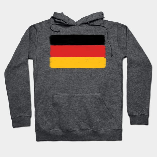 Germany Grunge Flag Hoodie by shamila